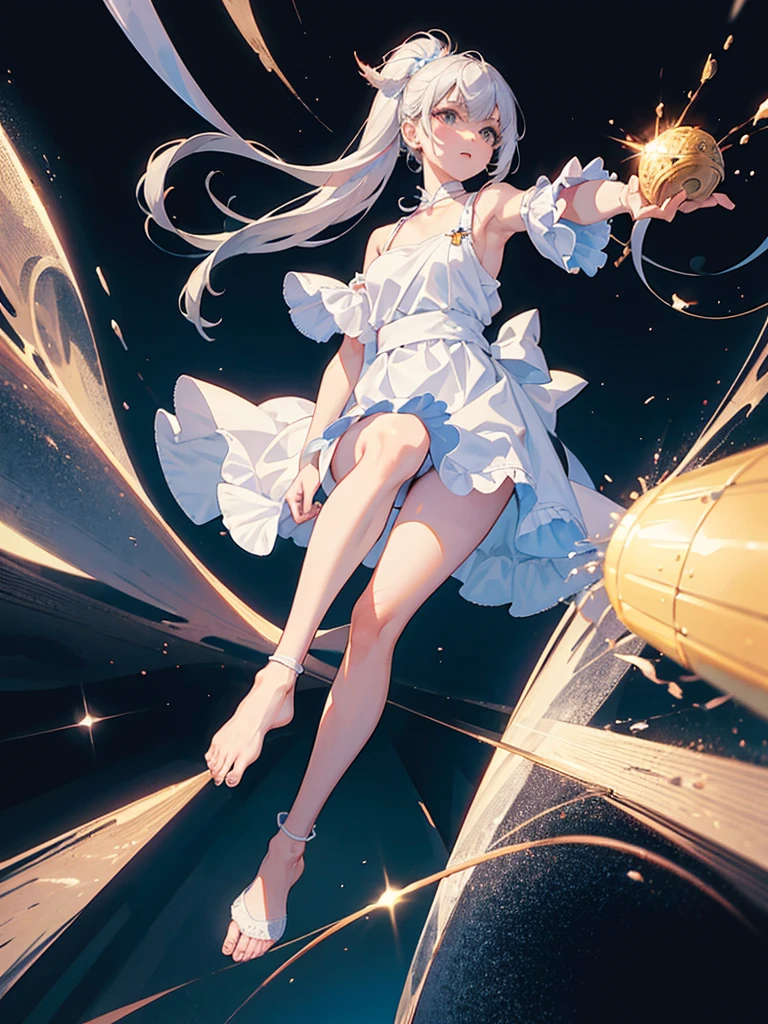 vrai photo, POV se balançant sur une balançoire dans le ciel, cul point de vue, Mains point de vue, The foot in the first person, First Person Swivel Slings, Nuages dans le ciel, Highly detailed arms and legs, Des chaussettes aux genoux lumineuses sur vos pieds, Feet wearing sneakers, ultradetailed, chef-d'artwork, Hyperrealistic photo