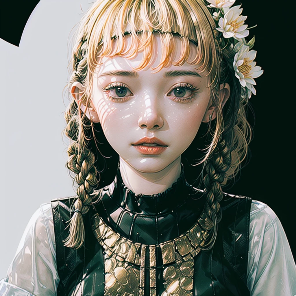 (photo realistic:1.55),(ulzzang-6500:0.65), masterpiece, best quality, detailed, blurry, depth_of_field, blurry_background, blurry_foreground, 1girl, gloves, white_gloves, dress, motion_blur, photo_\(medium\), solo, white_dress