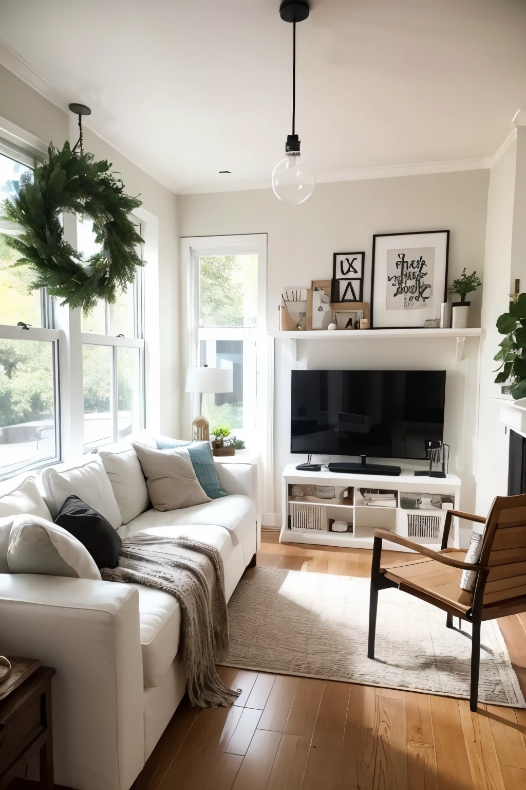 Please make a video with decorating tips for a small house