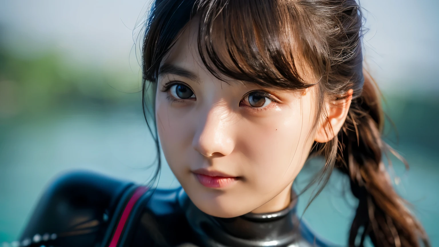 (1 Girl)、highest quality、masterpiece、超A high resolution、(Photoreal:1.4)、Raw photo、1 girl、wet hair、Sweat、(Wearing a heavy wetsuit)、Female Divers、long sleeve、gloves、Portrait、Shadow、octane rendering、8K、super sharp、Metal、intricate decorative details、Lake Details、very intricate details、realistic light、(mysterious look)、shining eyes、towards the camera、Small LED、Close-up(1 Girl)、highest quality、masterpiece、超A high resolution、(Photoreal:1.4)、Raw photo、1 girl、wet hair、Sweat、(Wearing a heavy wetsuit)、Female Divers、long sleeve、gloves、Portrait、Shadow、octane rendering、8K、super sharp、Metal、intricate decorative details、Lake Details、very intricate details、realistic light、(mysterious look)、shining eyes、towards the camera、Small LED、Close-up