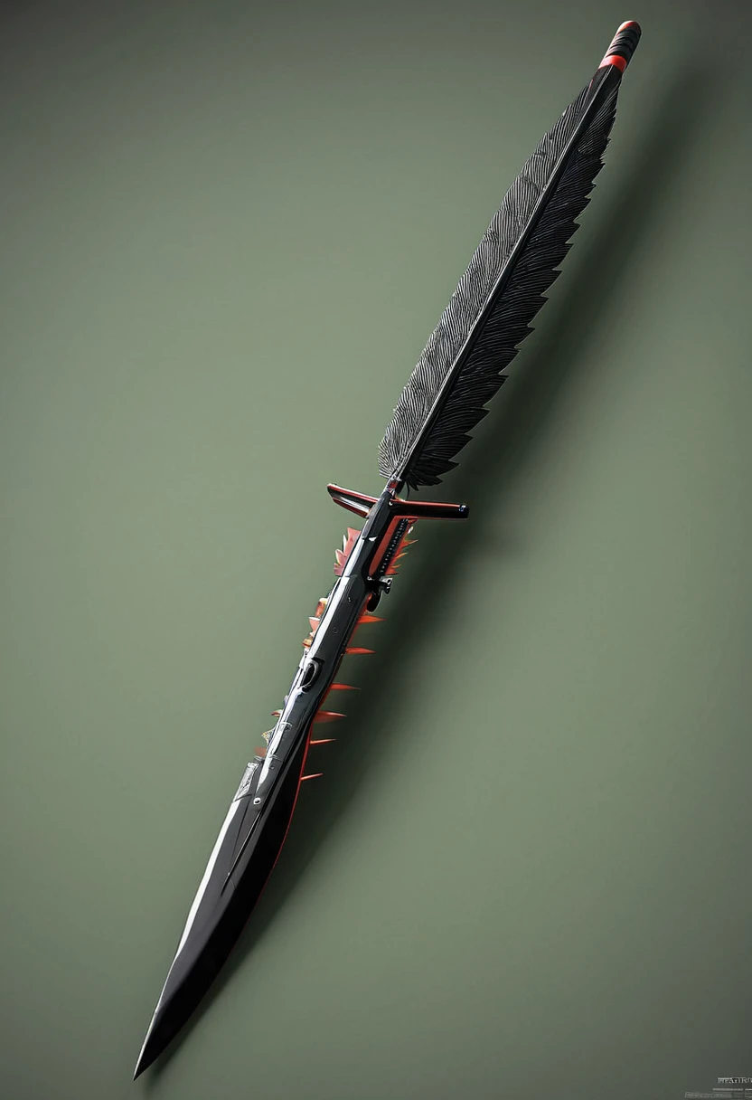 Renders de una aguja puntiaguda que transmita terror