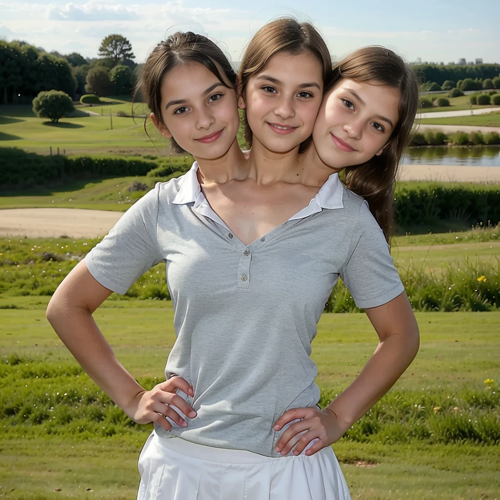 (A 35 year old woman and a 10 year old girl:1.5), (11 year old girl:1.5)