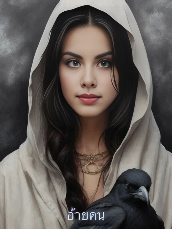 Portrait of a woman with a bird in her hand, In Anne Stokes style, Tom Bagshaw art style, Tom Bagshaw art style, tom bagshaw weta studio, Magali Villeneuve', Tom Bagshaw inspiration, in the Tom Bagshaw's style, Tom Bagshaw's style, Tom Bagshaw style, Inspired by Tom Bagshaw