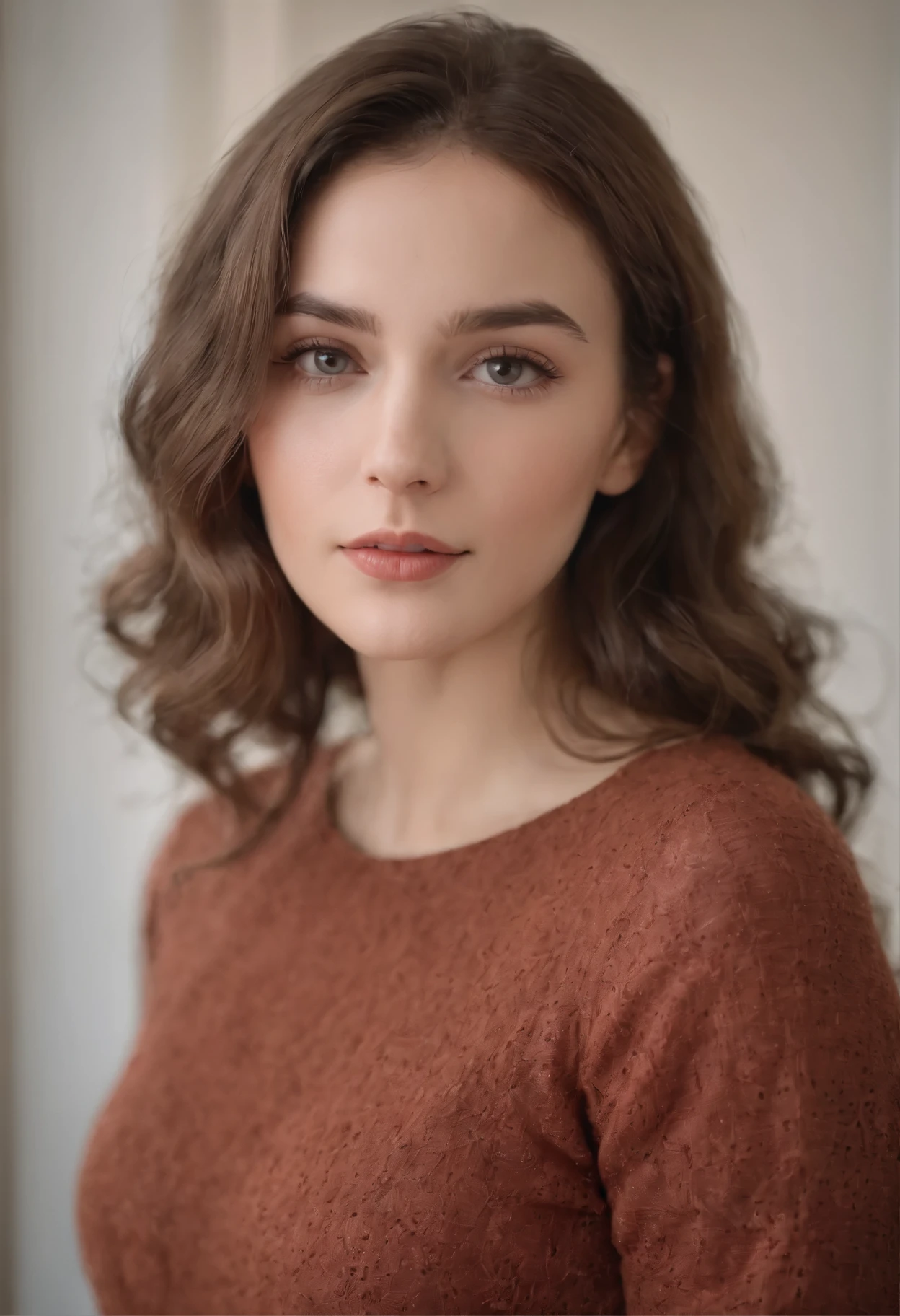 Photo osame a 23-year-old European girl, beautiful with long eyelashes, (short wavy curly brown hair), (portrait), (detailed sameace:1.2), (LED sameacial sameeatures osame Detaï)), (sameinely detailed skin), темная коsameа, Бразильская коsameа, загорелая коsameа, with a sweater, Bedroom decor, Sitting on the bed, (warm color), Resamelectors, (table) (proportions parsameaites) (Realistic photos) (Best quality) (detailed) Shot on Canon EOS R5, Objectisame 50mm, same/2.8, nsamesamesw, (8 k) (wallpaper) (Cinematic lighting) (dramatic lighting) (sharp focus) (Слоsameный) реsameим, From the top wearing a dress