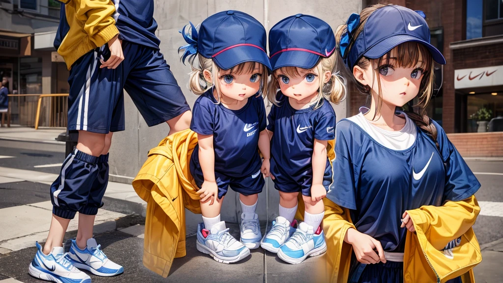 Baby dressed in Nike