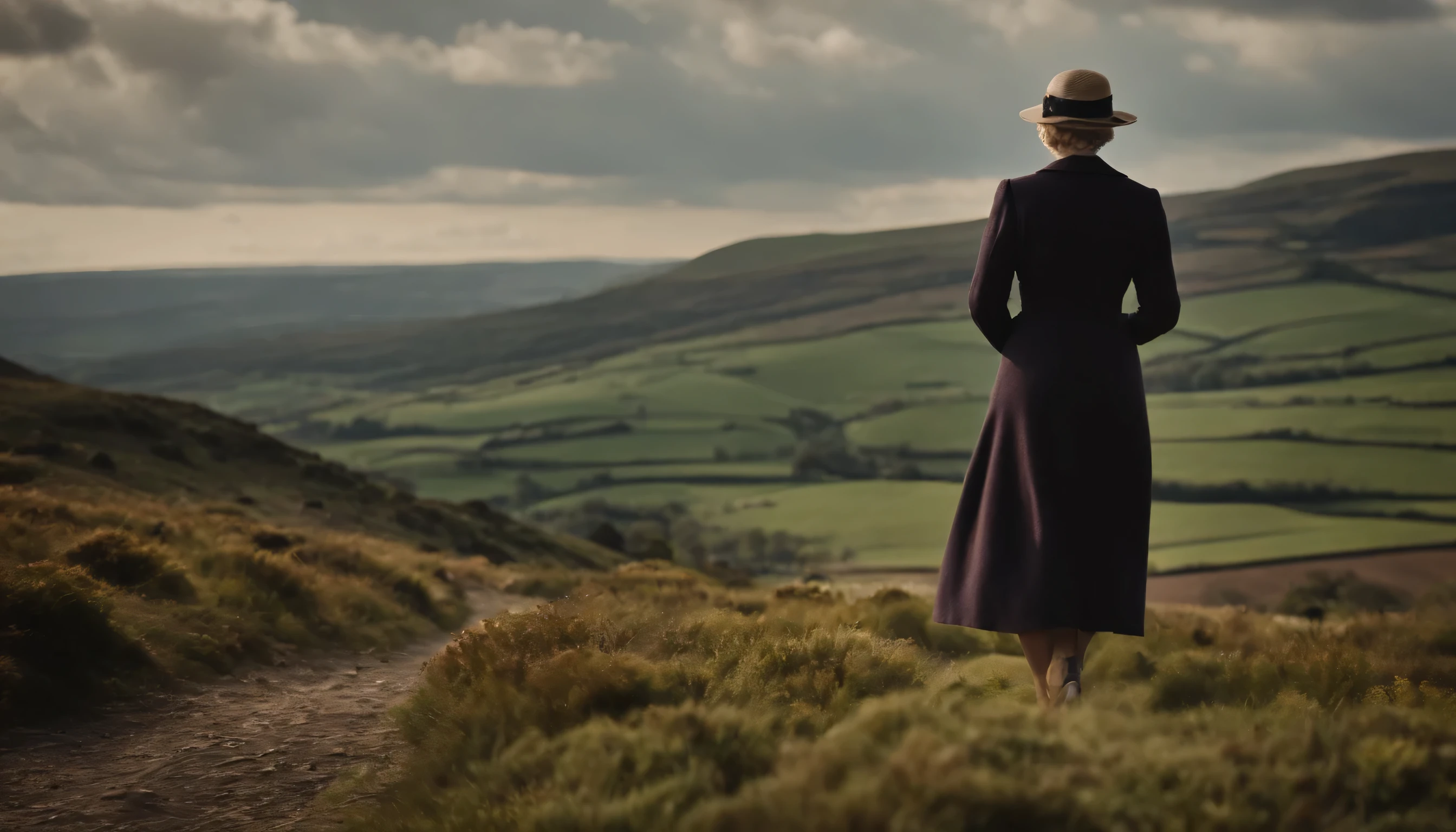Agatha Christie, in vast land nature