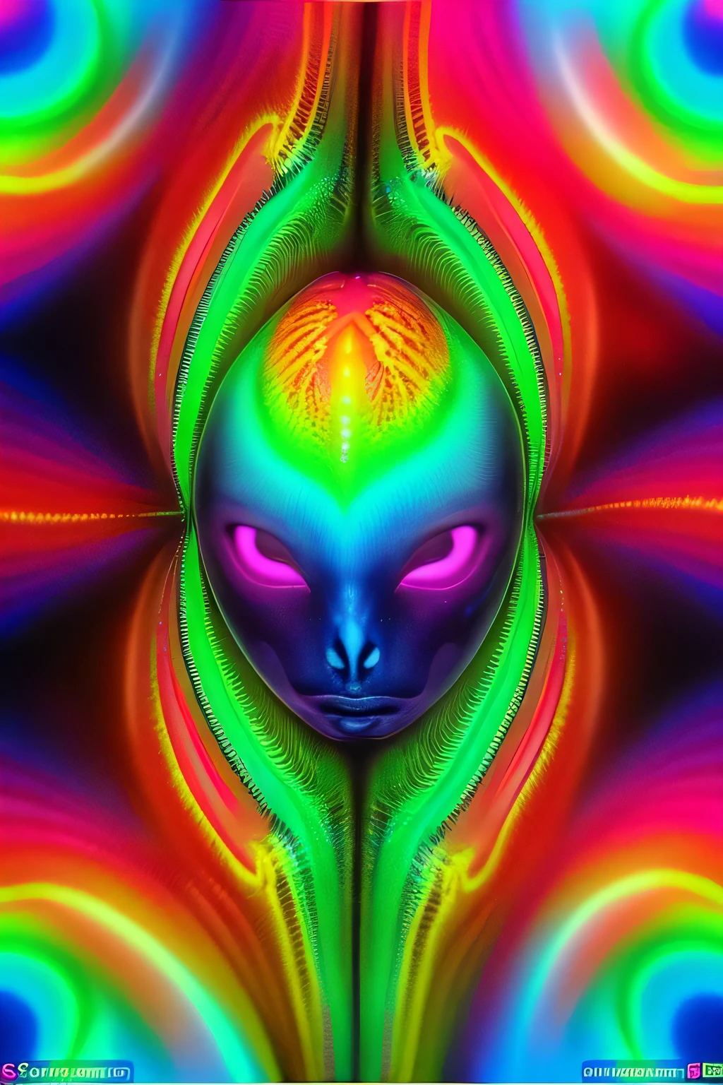 Alien Psychedelic Fractal Acid