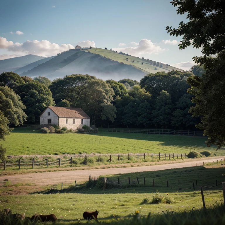 Eighteenth century farm