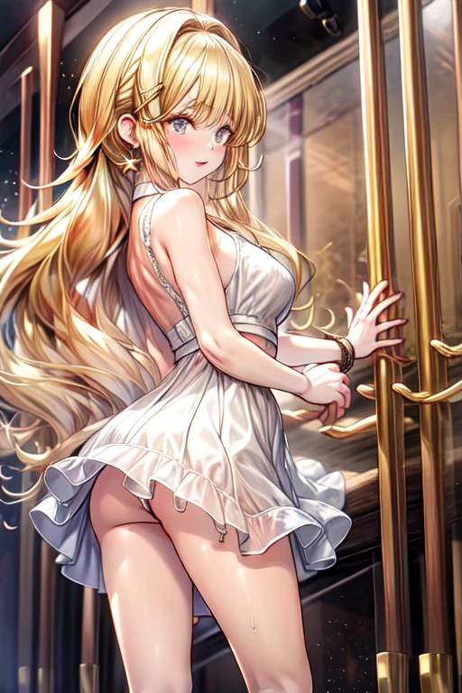blond girl