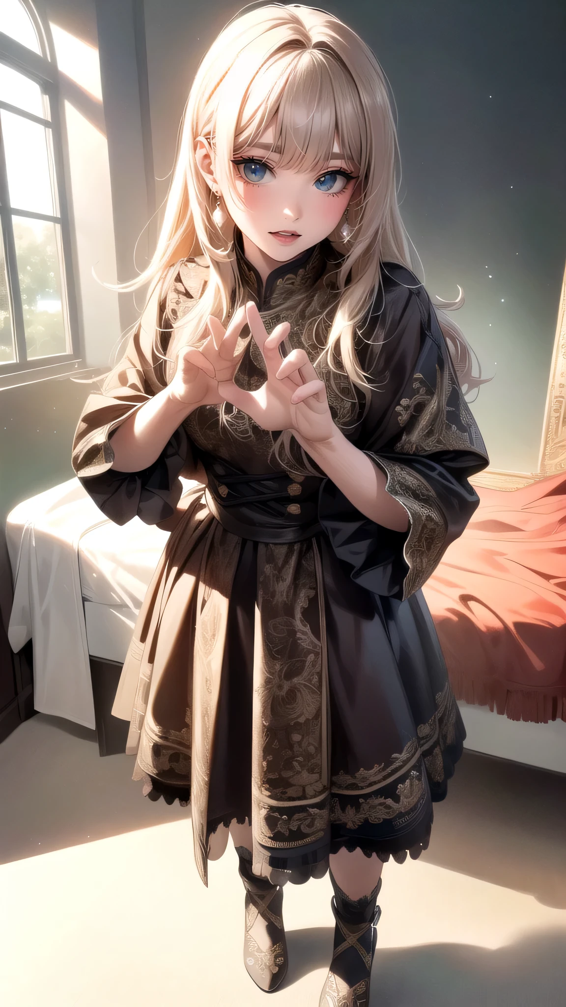full body,(random pose),(Highest image quality, (8K), Ultra-realistic, Best Quality, High quality, High Definition, high quality texture, high detailing, Beautiful detailed, fine detailed, extremely details CG, Detailed texture, realistic representation of face, masterpiece, presence)