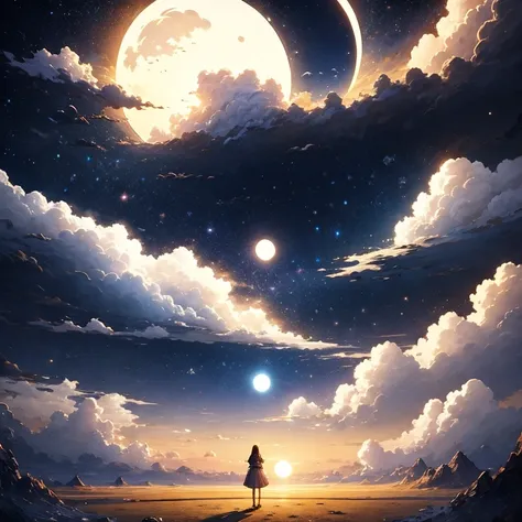 Magic Fantasy Night Sky