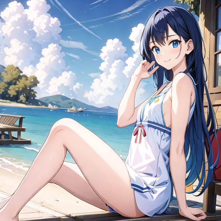 (masterpiece, best quality:1.2), 1girl, solo, small breasts, flat chest,