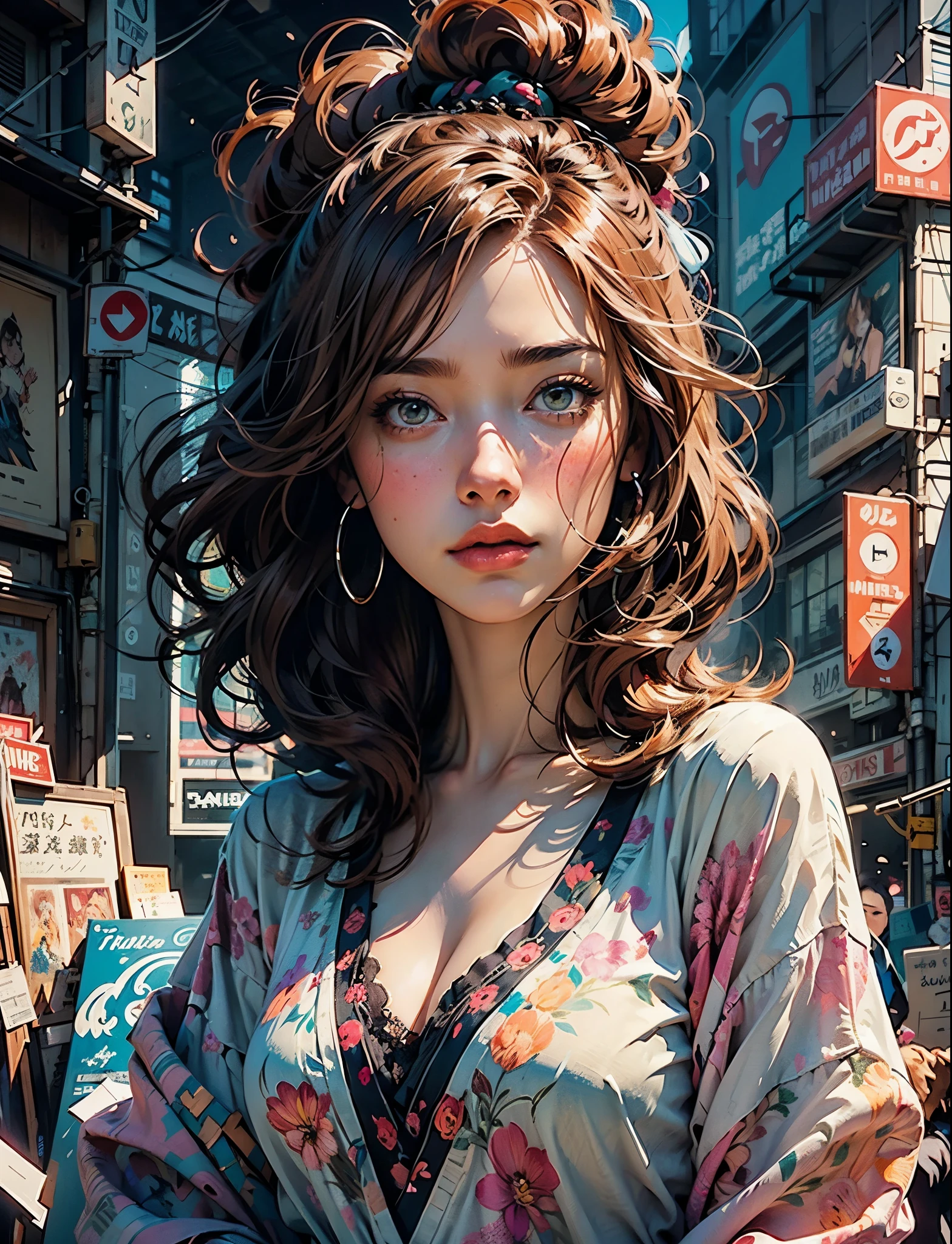 pace girl| standing alone on hill| centered| detailed gorgeous face| anime style| key visual| intricate detail| highly detailed| breathtaking| vibrant| panoramic| cinematic| Carne Griffiths| Conrad Roset| ghibli
