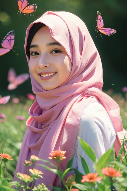 Beautiful Realistic Asians,GirlfriendMix.2.1.3
arafed woman in a pink hijab in a field of butterflies, beautiful digital painting, beautiful art uhd 4 k, beautiful digital artwork, beautiful digital illustration, very beautiful portrait, detailed beautiful portrait, beautiful digital art, very beautiful digital art, stunning digital painting, detailed beauty portrait, gorgeous digital painting, detailed painting 4 k, beautiful gorgeous digital art, UHD, realistic, smiled faintly