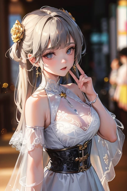 You were covered in semen by your master.。My face and chest are stained with semen。lick it with your tongue、please smile。Her breasts are big and beautiful。(best quality,4K)