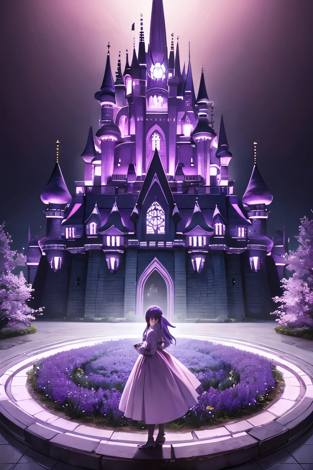 Fairytale purple palace