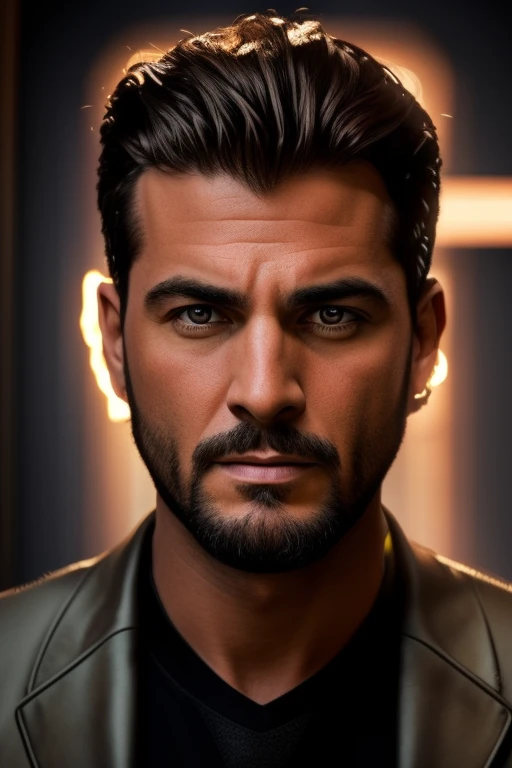 Homem hiperrealista, (hiperrealista), (high resolution), (8k), (extremamente detalhado), (best illustration), (melhor qualidade), (super detalhado), (obra-prima), (rosto detalhado) homem foto rosto detalhado