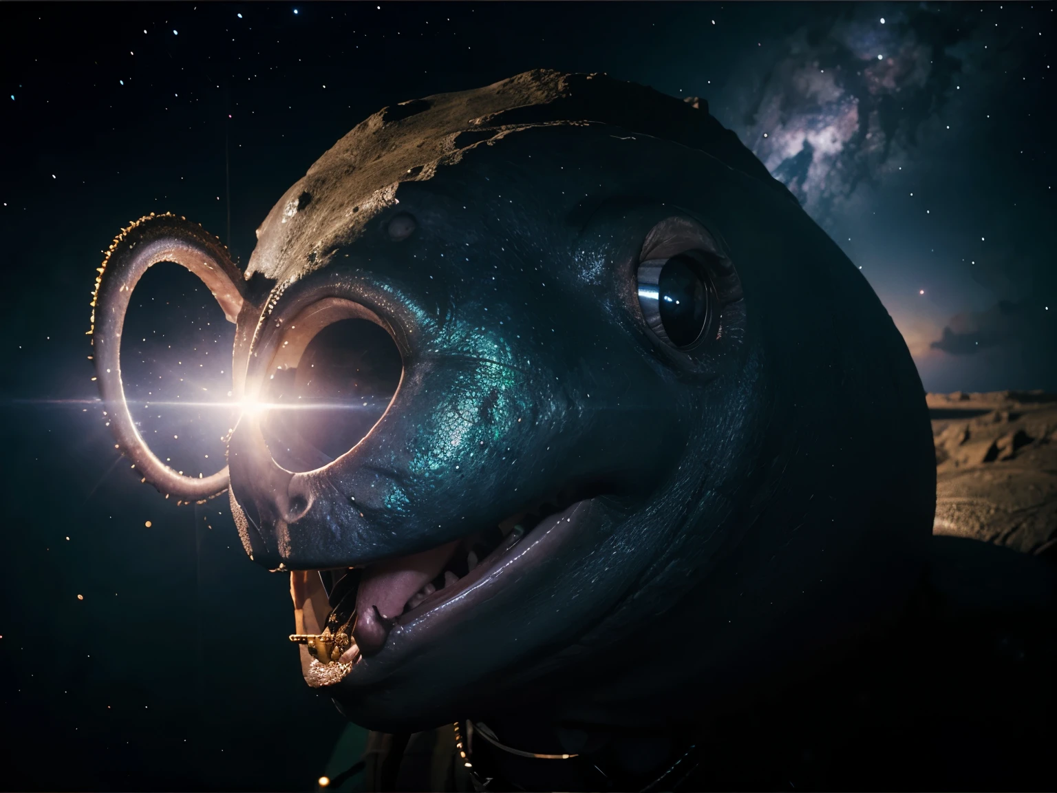 cosmic space monsters with grotesque tentacles