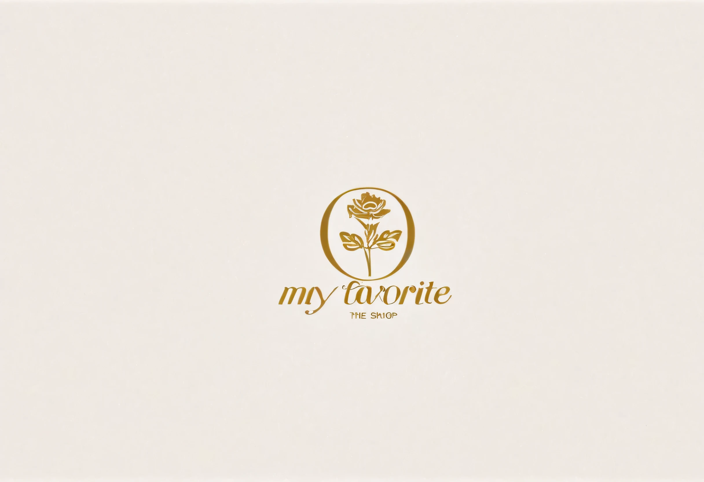 「My Favorite0」The shop logo, Fashionable, Approachable