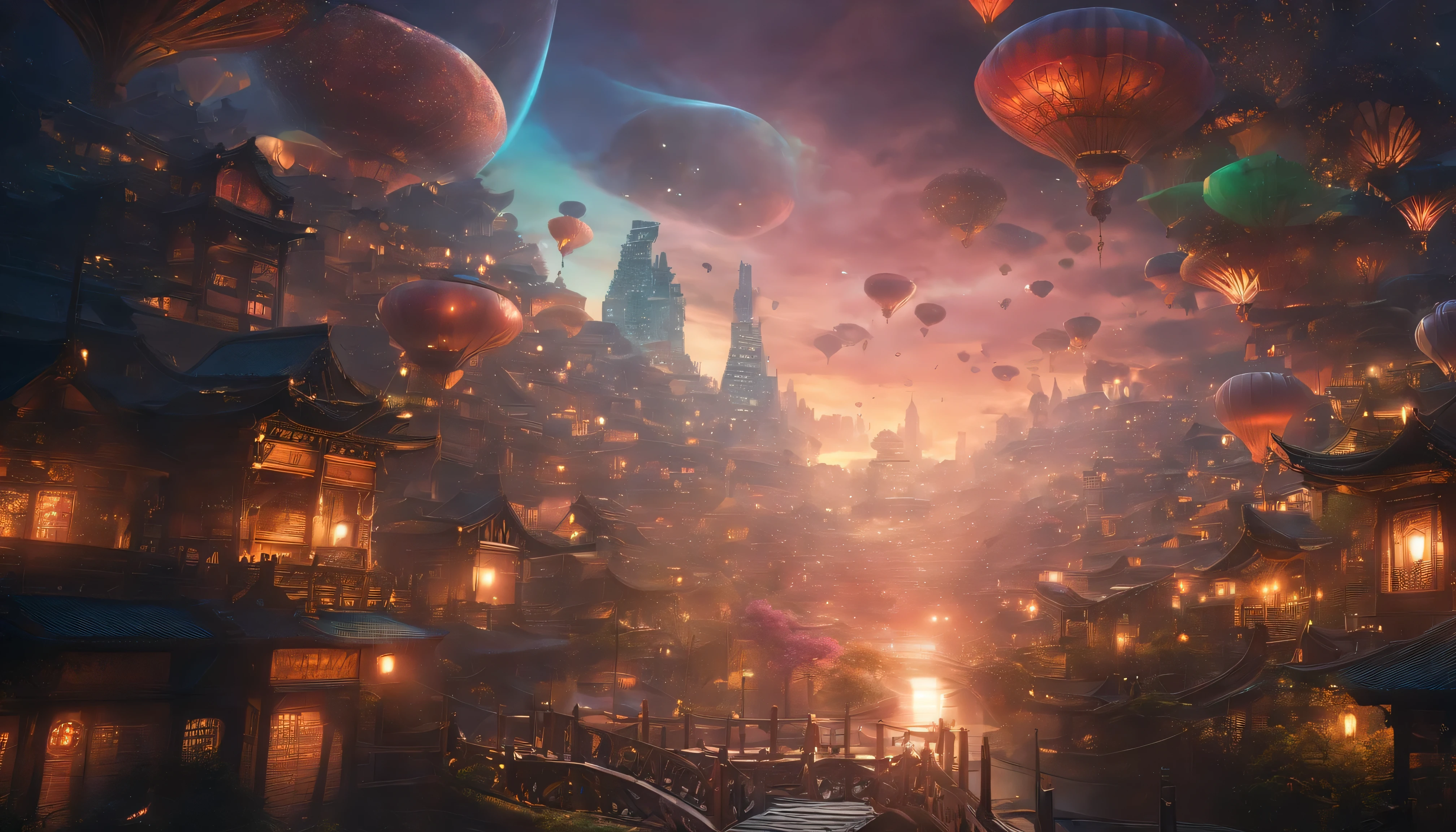 unite, wallpaper 4k, Wallpaper 8K, Sounds influenced by Cyril Roland, awesome wallpaper, by Yuumei,magic、null、On null、Null Castle、floating city