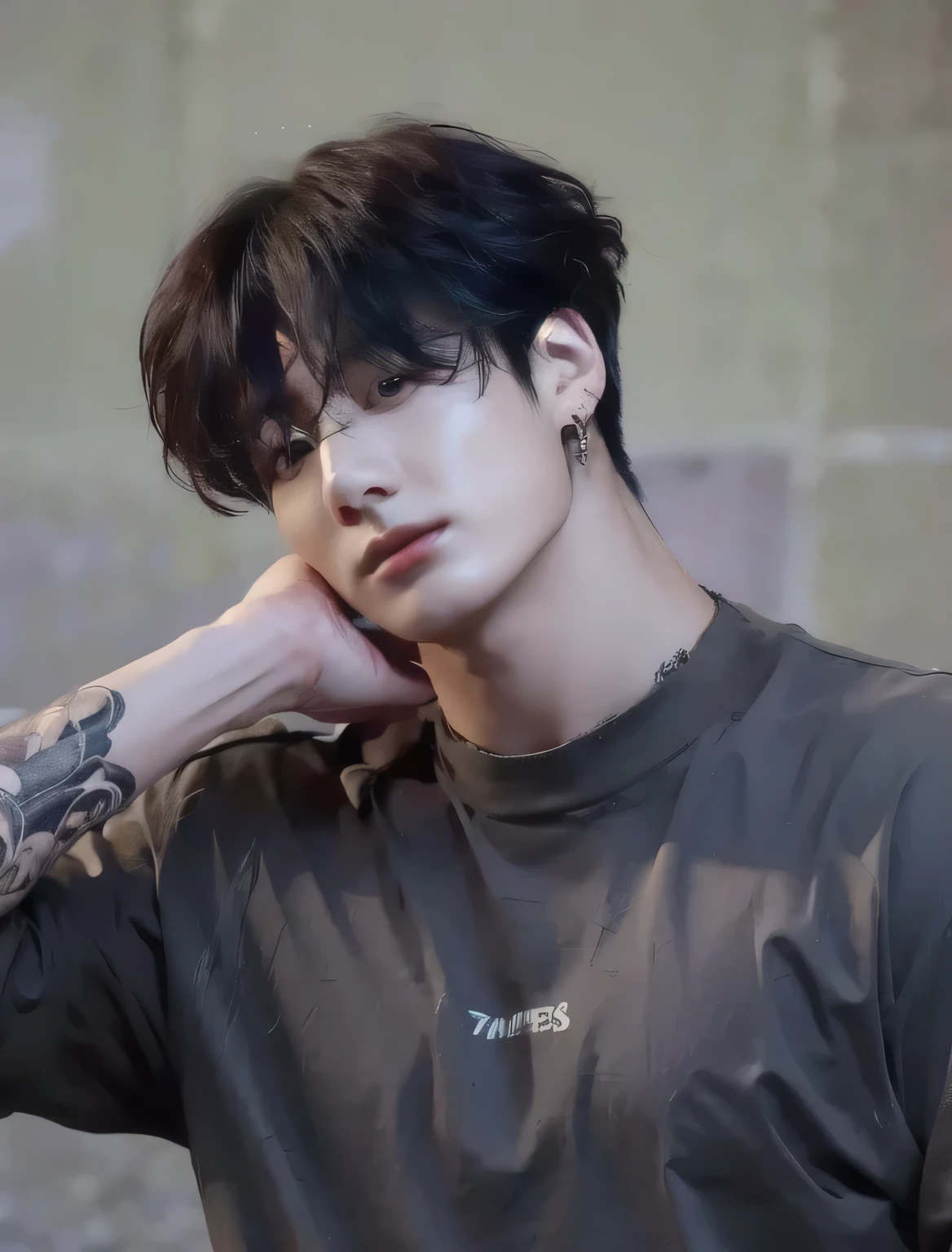 jungkook of bts, ultra realistic person, ultra realistic details, handsome boy