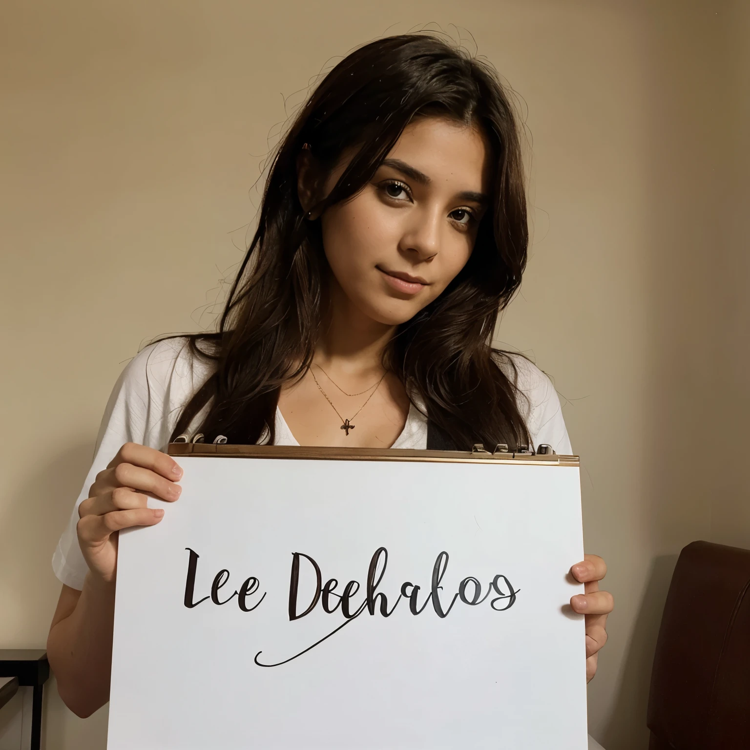 Dibujo con letras en hebro, nombre de Dios