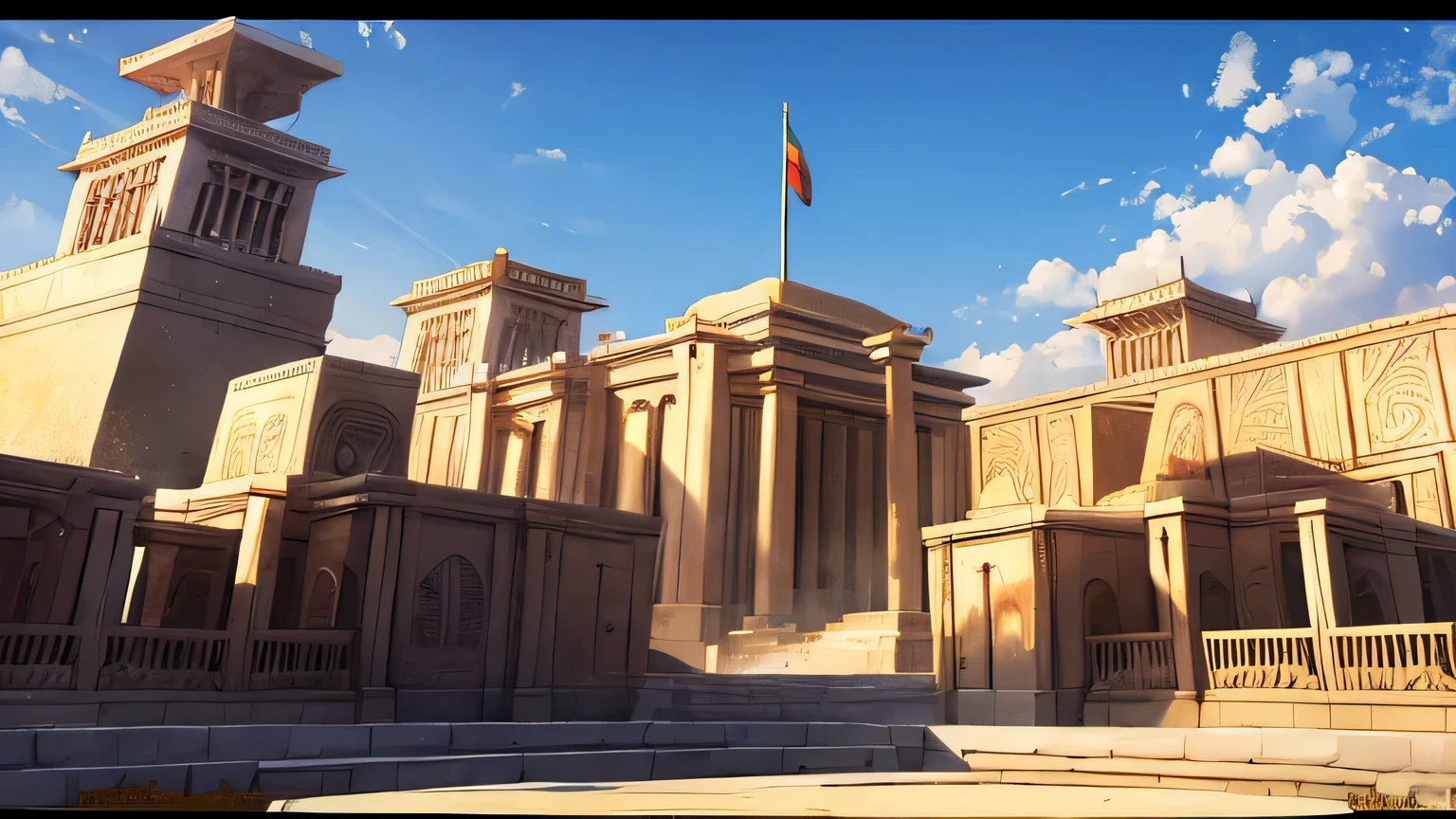 ANCIENT MESOPOTAMIAN ZIGURAT