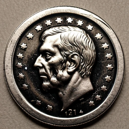 Zombie pattern on coin