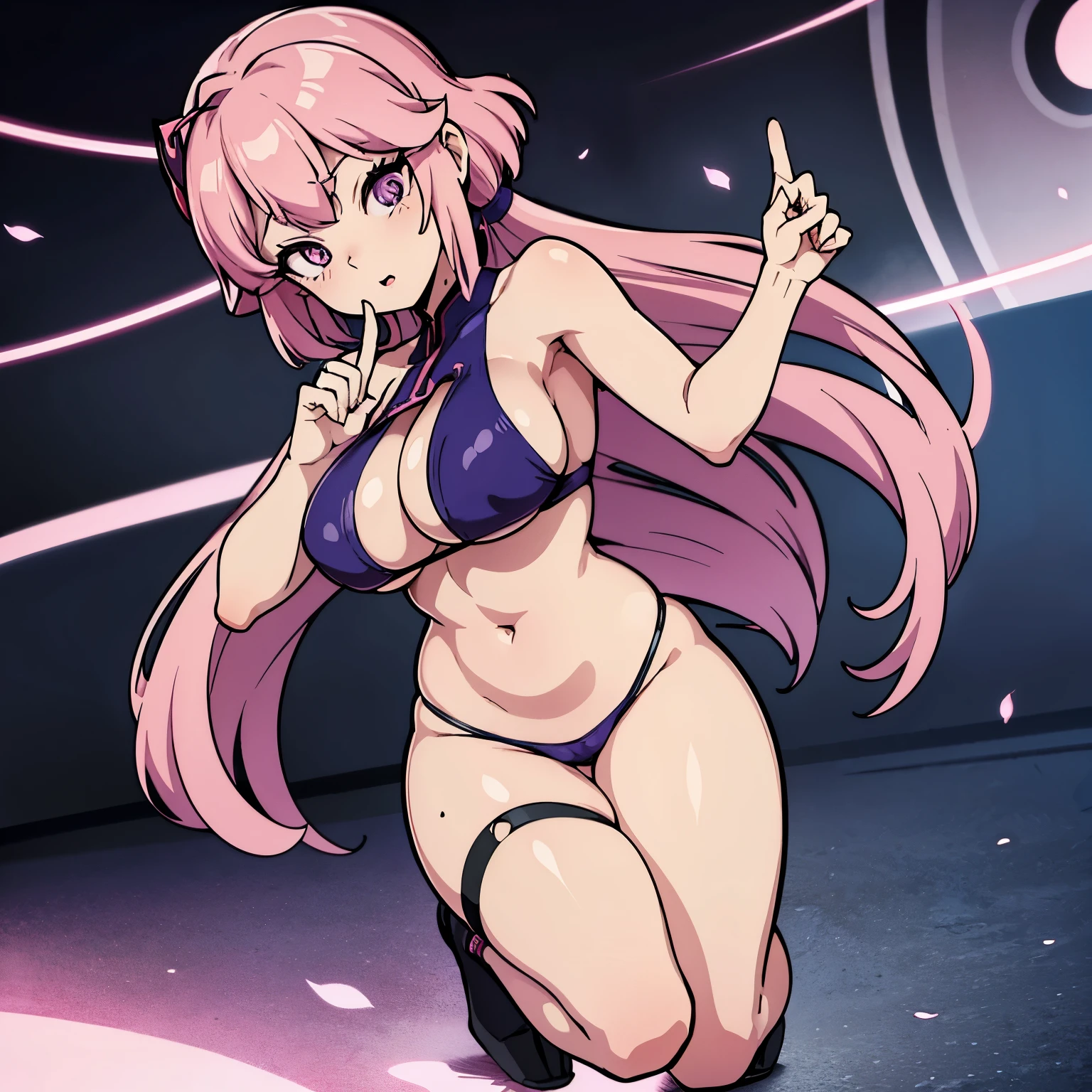 Amane Ubuyashiki From Demon Slayer, masterpiece, ultra detailed fingers, beatiful fingers, best quality, 8k, UHD, sexy pose, beatiful eyes, ultra detailed, full body, sexy boob, sexy big thighs