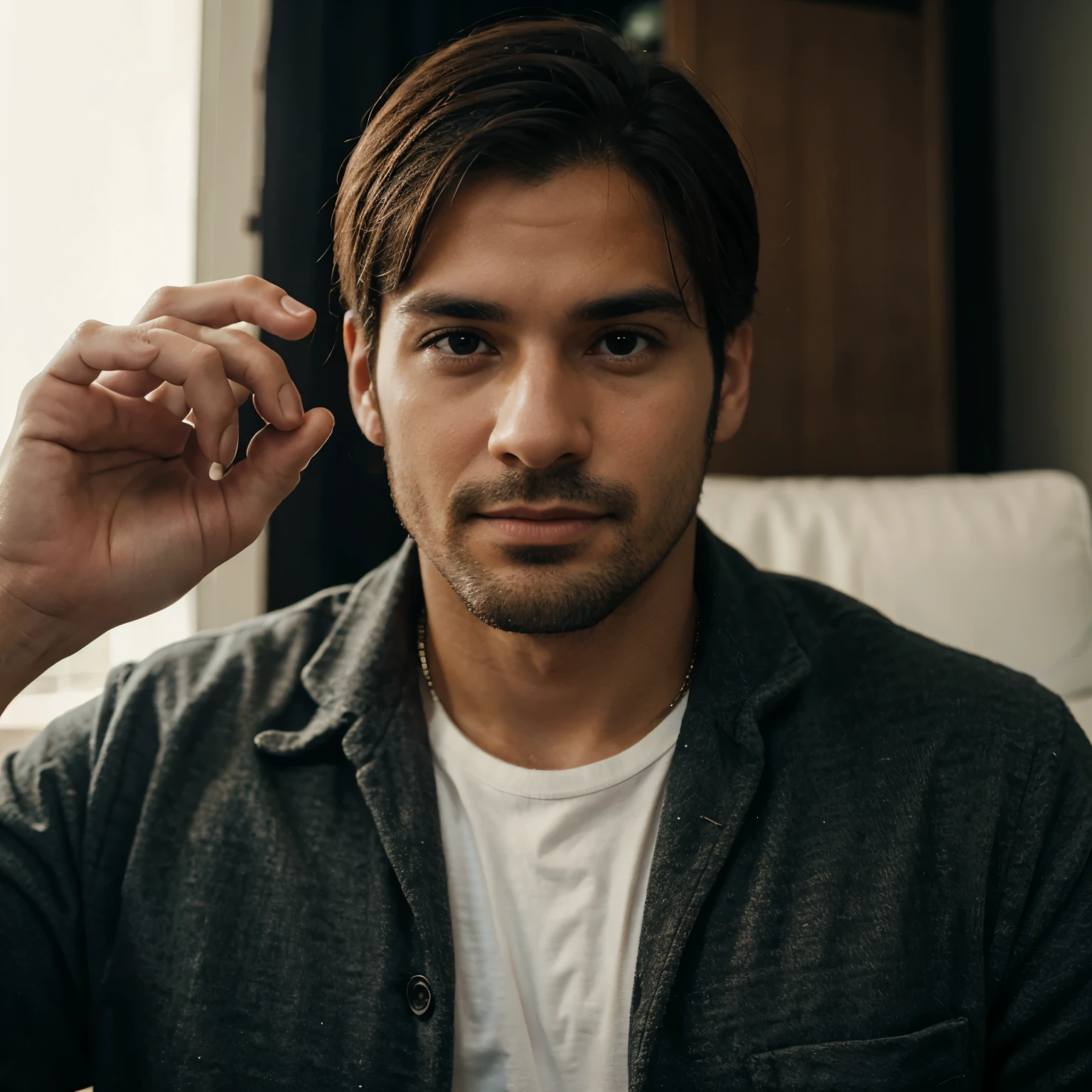 a man
