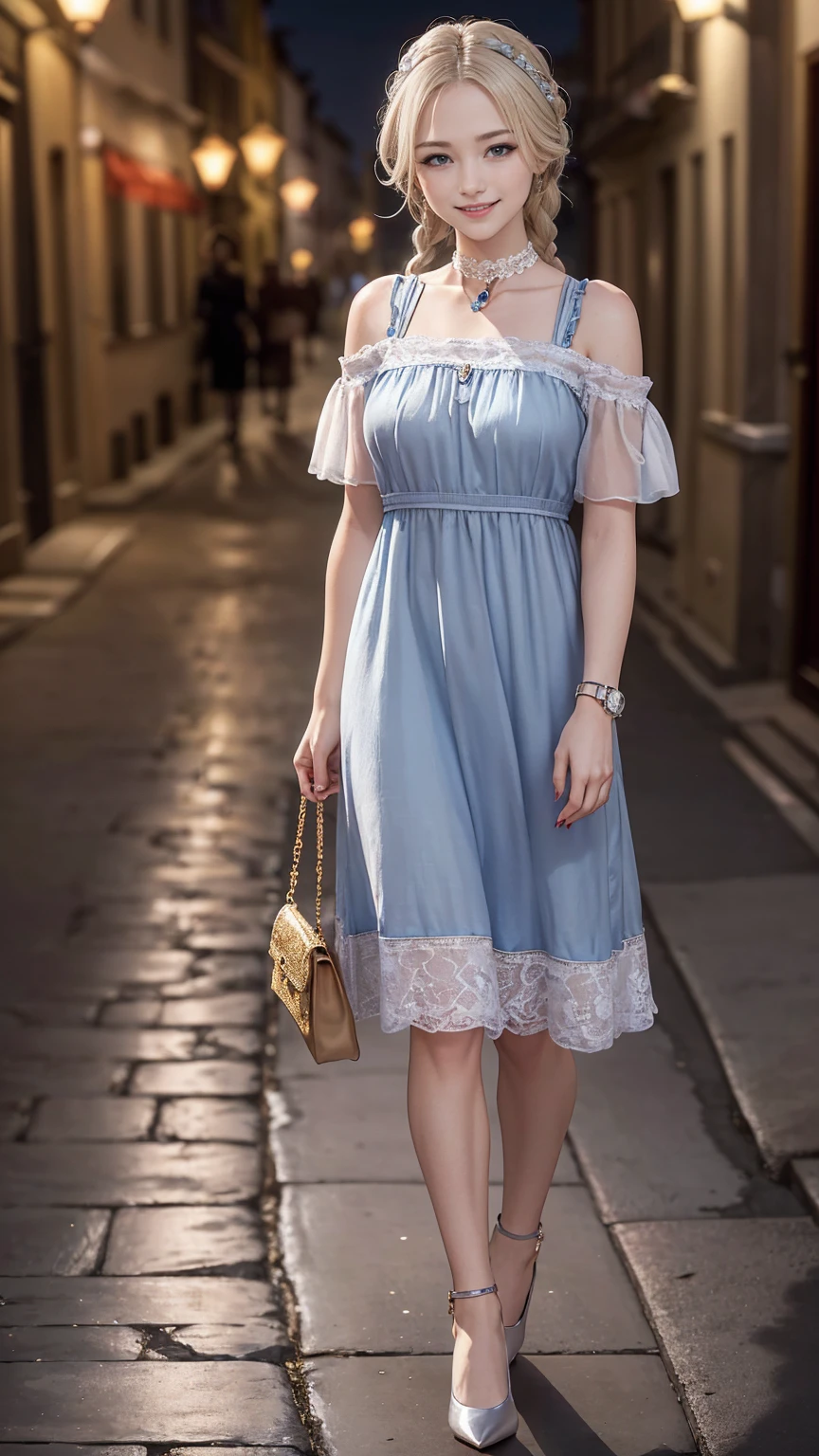 The girl sitting on ground and her face is mad but it's cute . Cute dresses, cute style , full body , high quality, high details , realistic