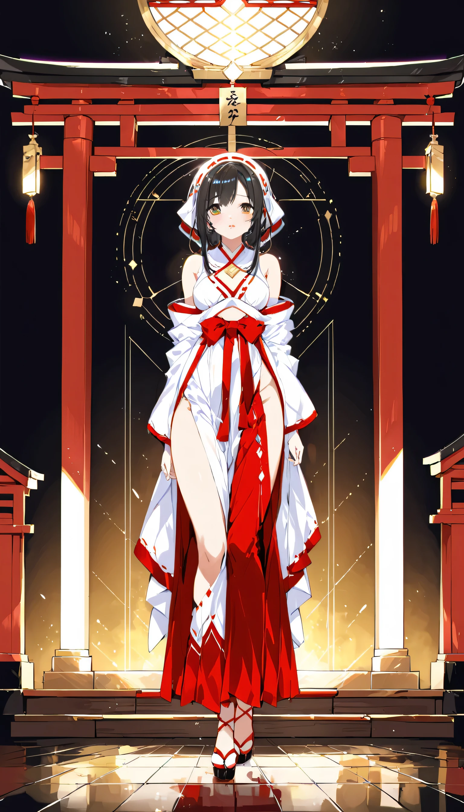 1girl. Japanese petit. Smile. (masterpiece). (best quality). (insanely detailed). Nude. nsfw. Slit Pussy. Close up Mons pubis. Flat chest. Upright standing posture. from below.
