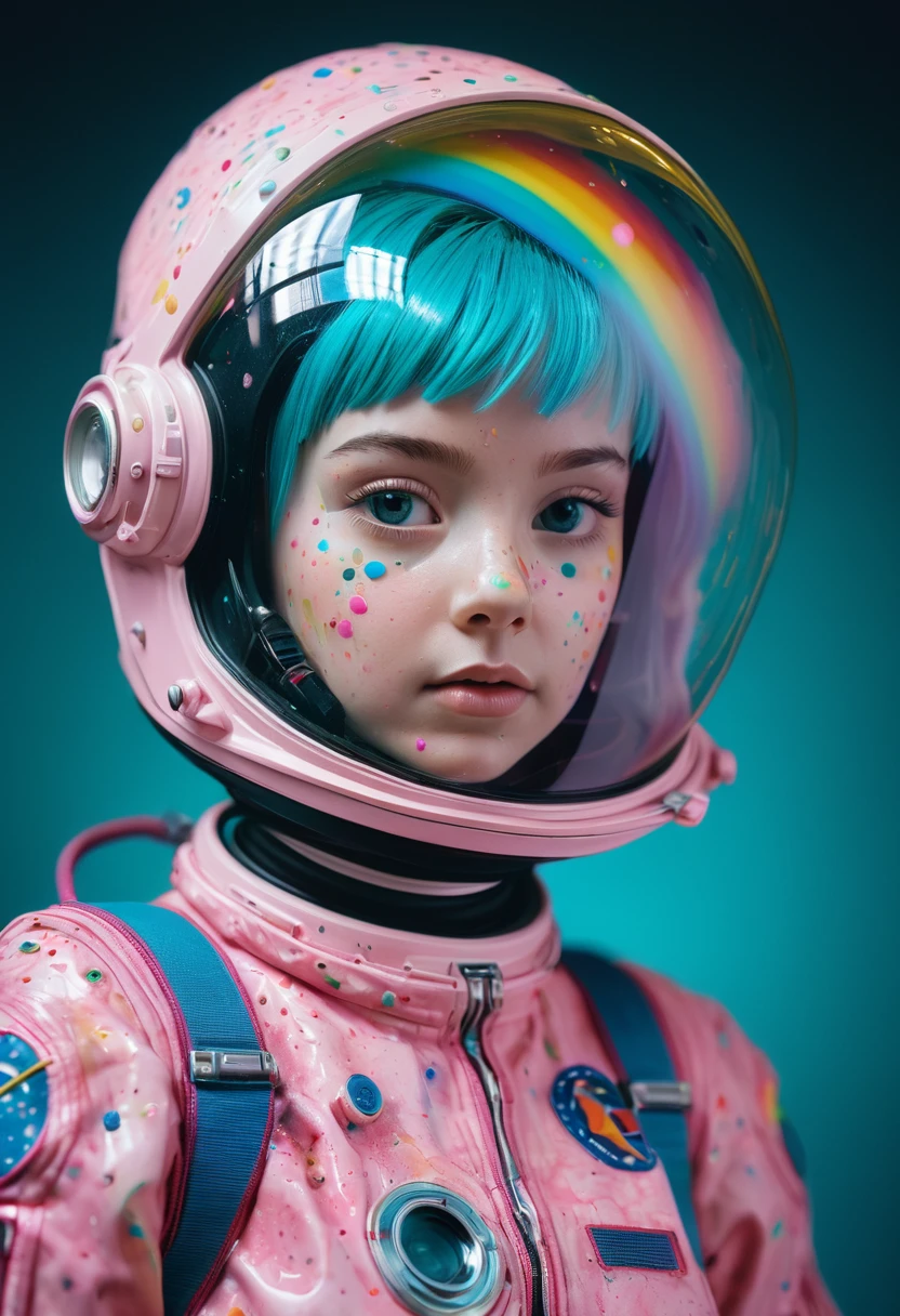8K, ARTISTIC photogrAphy, best quAlity, mAsterpiece: 1.2), A (potrAit:1.2) Don Bluth Style ASTRONAUT nude pink Toon Doll, full body RAW candid cinema, cyan hair, 16mm, color graded portra 400 film, remarkable color, ultra realistic, sad admosphere, dark lighting, oppressive atmosphere, depressive colors, kodak portra 400, photograph,r, Natural Light, Pinhead lighgts, blur reflection, Brush Strokes, Smooth, abstract, Splatter, Oil On Canvas, rainbow colors, fractal isometrics details bioluminescens : a stunning realistic photograph of wet bone structure, 3d render, octane render, intricately detailed, titanium decorative headdress, cinematic, trending on artstation | Isometric | Centered