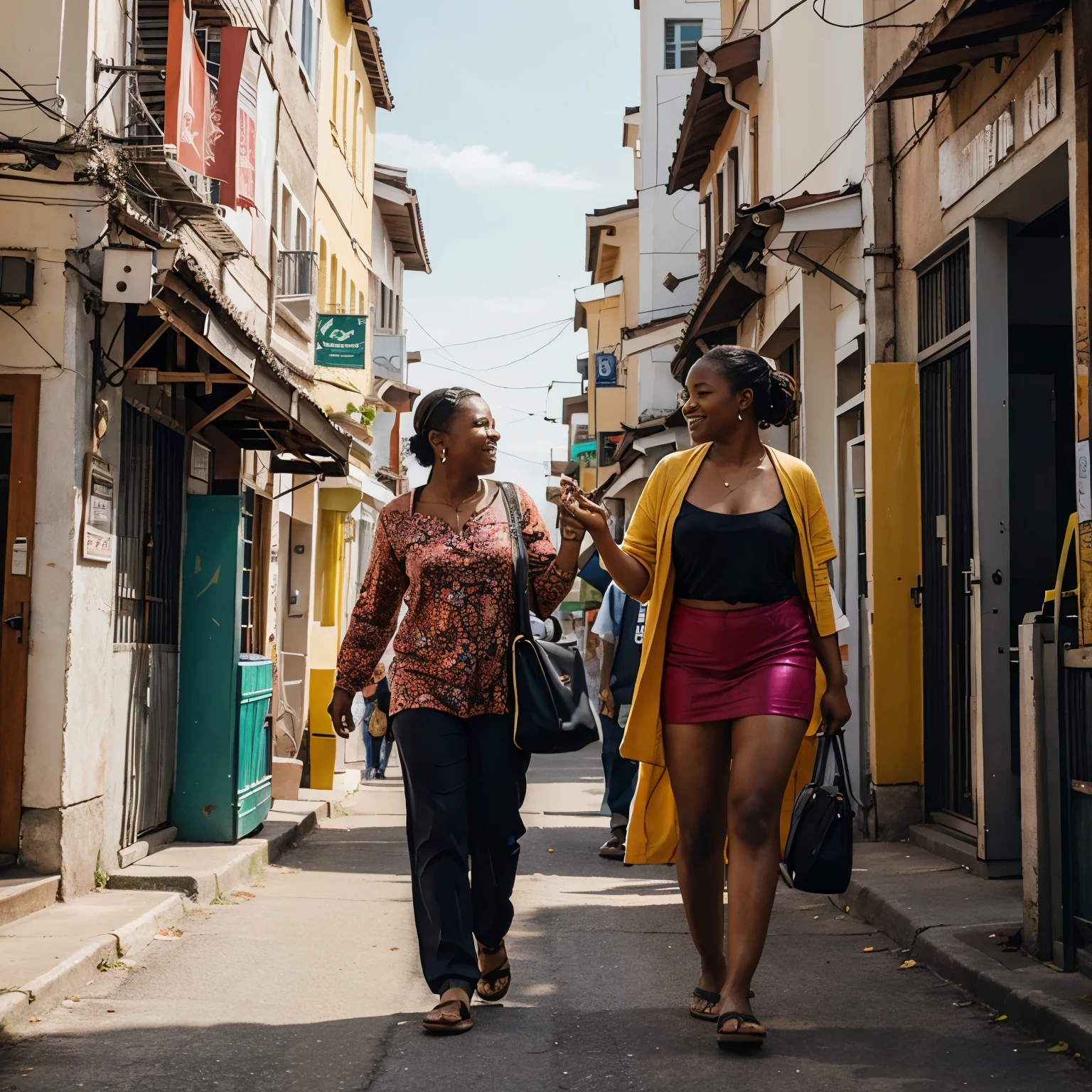 progressing community with vibrant people and economy