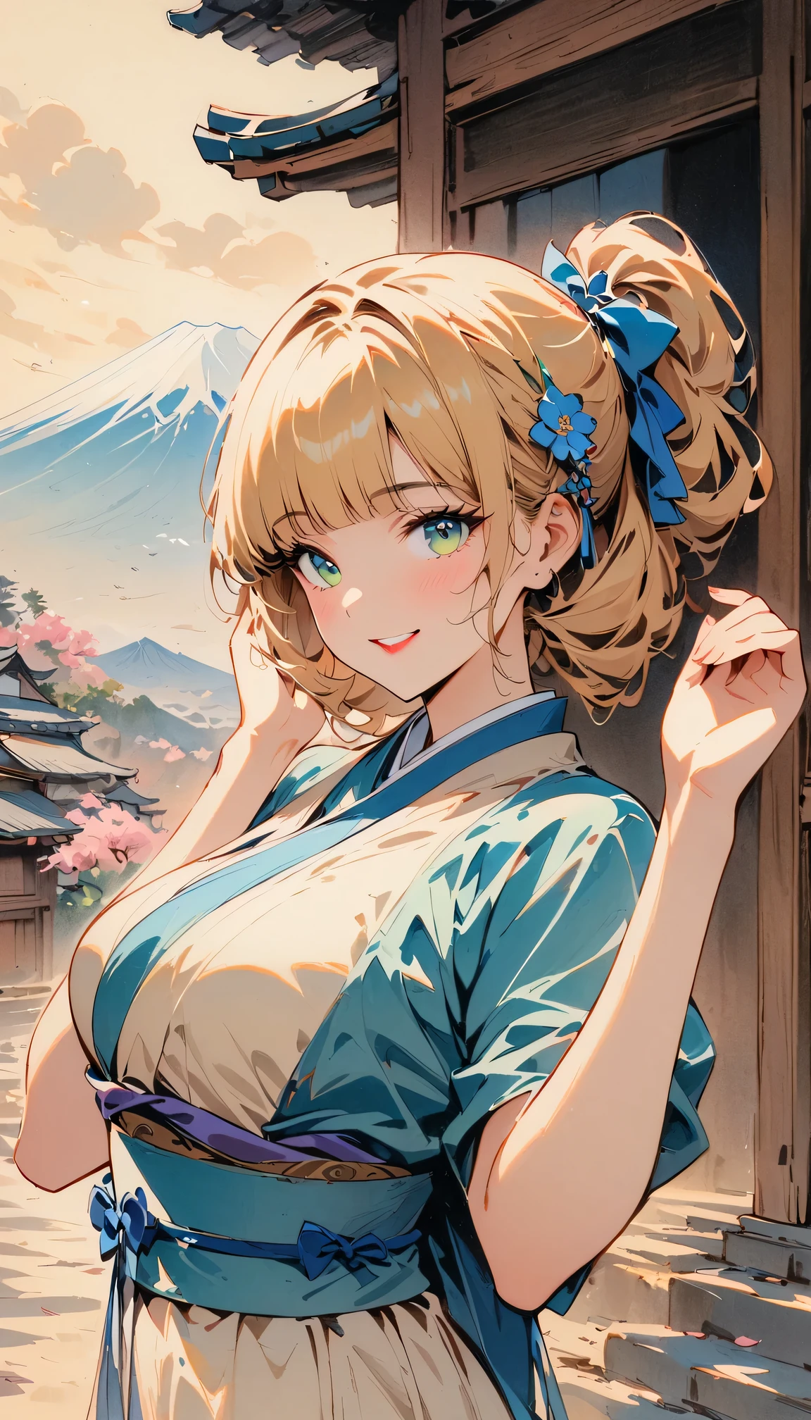 (Basic Photo:1.3) of (Illustration:1.3),(Peaceful:1.3) (Basic Digital Artwork:1.3) of (Ultra detailed:1.3),(Happy:1.3) Portrait of an attractive young lady,flower field background, square ratio,**pixiv masterpiece, elf girl, best quality illustration, doujinshi, ultra-detailed, face focus, beautiful detailed dynamic lighting, dynamic pose, overhead angle, frontview portrait, most beautiful girl, big chest, hot body, opening chest, opened chest, opened clothes, opening clothes, openingunderwear, openedunderwear, standing, realistic, illustration, smooth, sharp focus, hi-res, ultra intricate detail, ultra realistic detail, 4K, HDR,(by Artist Miho Hirano:1.3),Highly Detailed,(Post-Impressionism:1.3),(Art Photography:1.3),(by Artist Alphonse Mucha:1.3),CGSociety,ArtStation,(Academism:1.3),Highly Detailed
