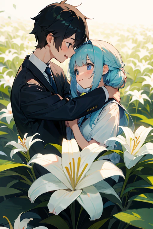 lily、cute、couple、3×3