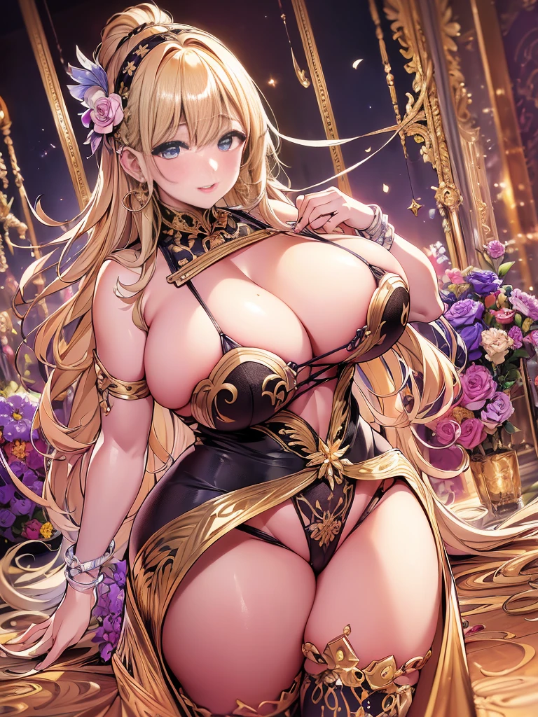 最高のmasterpiece、beautiful美しさ, 3D Second Element, rich, blonde, skirt, stockings, high heels, star、(Highly detailed CG Unity 8K wallpaper),(masterpiece), (最high quality), (Super detailed), (Best Work),(best shadow), (sharp eyeliner, eye shadow, fine eye:1.1), (超High resolution,realistic,最high quality,realistic),(8k,RAW photo,最high quality),mature woman、sensual curves、huge breasts、thighs、bubble、お尻のmasterpiece, 最high quality, Super detailed, full body shot, mature woman, beautiful女性, enchanting smile, thick lips, chubby lips, blush, looking at the viewer, provocative expression, beautiful髪型, cleavage, Plump、curvy hips、attractive face、sexy dress、an inviting gaze、expression of emotions、(((erotic dress)))、Standing position、gorgeous accessories 、big breastsの女性, golden hair, colored feather, metal ornaments, colored flowers, particle, light, (masterpiece, 最high quality, 最high quality, official art, beautiful and aesthetic:1.2), (1 girl:1.3), very detailed,(fractal art:1.1),(colorful:1.1)、(flowers:1.3),most detailed,(tangled:1.2), (dynamic pose), (abstract background:1.3), (shiny skin), (lots of colors :1.4), ,(earrings:1.4), (feather:1.4),masterpiece, 最high quality, Super detailed, 30~40 years, full body shot, beautiful 、various hairstyles,gold headband,plump breasts,beautiful butt,greek clothing,Tulle covers the chest,perfect balance, Detailed outfit details,marble,cinematic lighting, film grain, 8k, masterpiece, Super detailed, high detail, high quality, High resolution、openwork decoration,(((colorfulな最高級ドレス)))、(((解剖学的に正しいbody))) , 最high quality, Super detailed, raise your butt, from below, thighs, big breasts, Are standing, cowboy shot, blush, (((1 girl))), (masterpiece:1.3), (High resolution), (8k), (very detailed), perfect face, Nice eye and face, (((最high quality))), (Super detailed), detailed face and eye, (alone), High resolution、beautifuleye,(((sexy pose)))、(((整ったbig breasts)))、((beautiful eye))、luxury、(((超High resolution)))、(((detailed description)))、(((ぽっちゃりbody型)))、(((解剖学的構造に一致したbodyの部位)))、beautiful長いまつ毛、バランスのとれたbody型,The legs and arms are just the right size.、Fishnet tights、glamorous、(((Clear white and black eye)))、lipstick、Sparkling、(Undistorted face, eye, body)、jewelry、gem、(長くカールしたbeautifulまつ毛)、(((バランス良いbeautiful胸)))、(transparent, Exquisite skin:1.2)、(((完璧なglamorousボディー)))、actress face、Super beautiful、cute smile、Healing beauty、Flower Shower、(((完璧なeye)))、realistic depiction、super sexy、shiny、glamorous、double eyelids、Good dark Compensation、(((ぼやけていないeye)))、(((Plump face)))、cute face 、(((shiny輝く肌))) 、(((Gorgeous long dress)))
