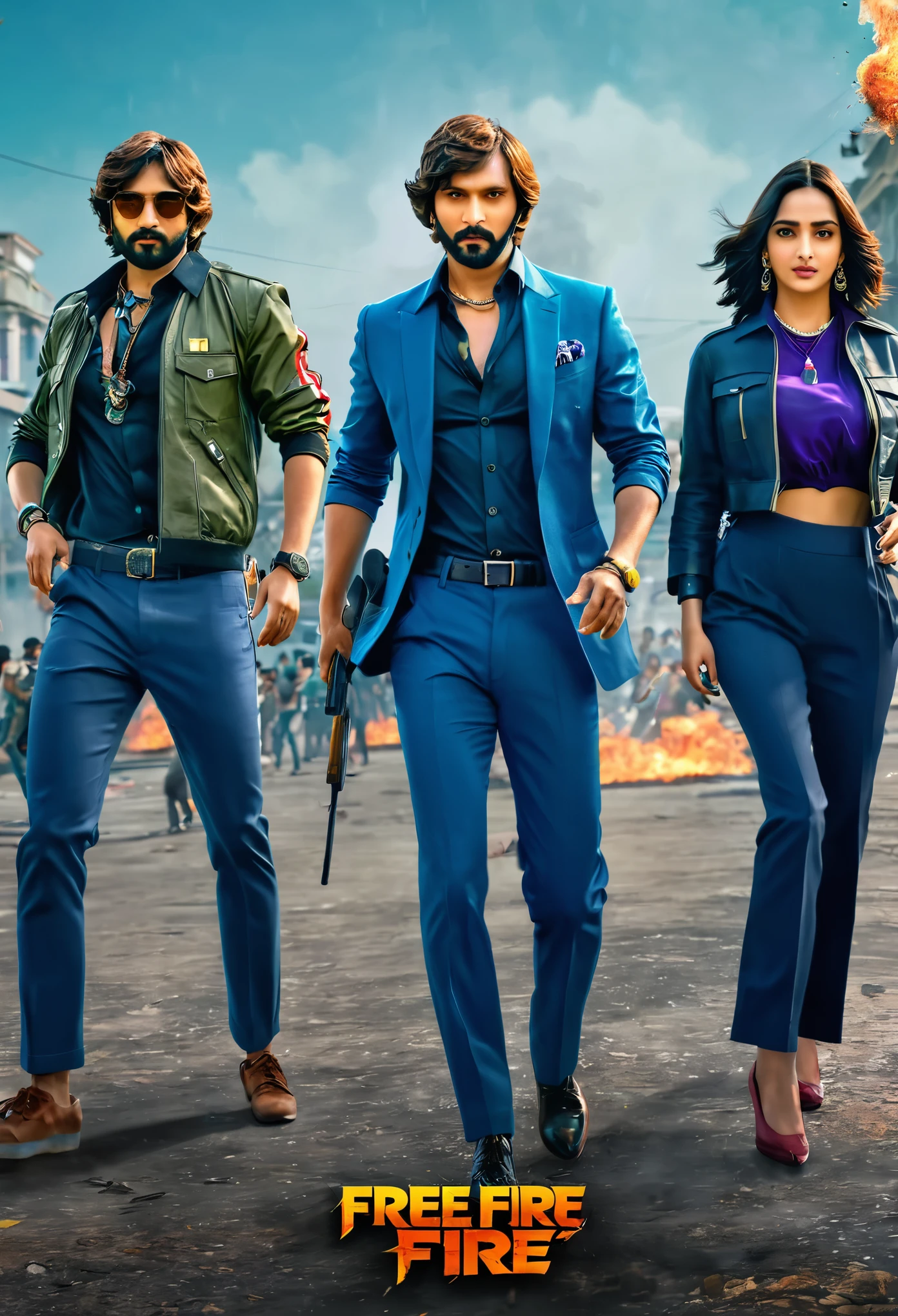 Free fire ke photos Khatarnak editing