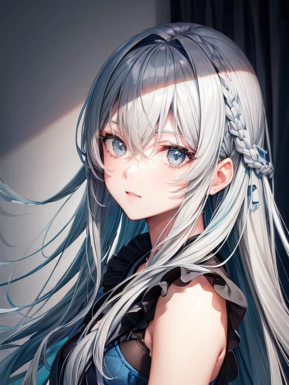 (((gray and blue hair)))