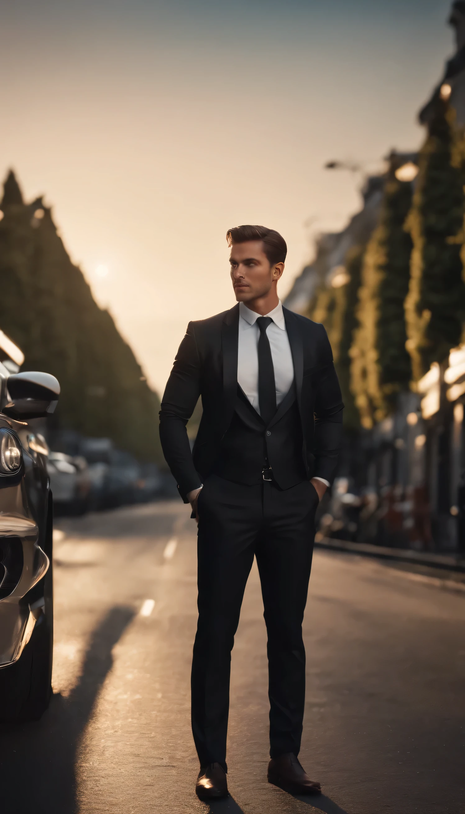 (original) , (very detailed wallpaper) , (best quality) , (masterpiece) , photographic reality, realistic, very detailed illustrations , beautiful eyes, (delicate face) , perfect detail, (best lighting) , (super complex details) , ultra-detailed, , kogal,((selfie)), ((black suit1.5)), , 4K unified, (super detailed CG: 1.2) , (8K: 1.2) , realistic, octane rendering