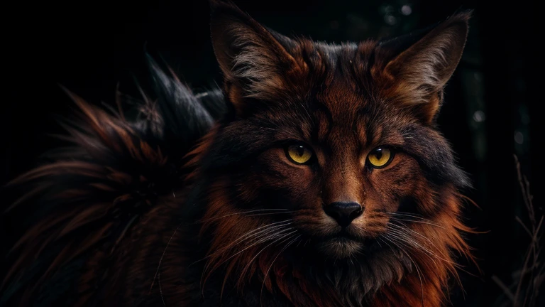 (best quality,highres:1.2),ultra-detailed,charcoal drawing,vivid colors,realistic,hyperdetailed vixen,charcoal shades,penetrating gaze,wild atmosphere,dark and mysterious,red-hot ember eyes,feathered fur,powerful presence,dynamic pose,wisps of smoke,captivating expression,sharp focus,contrast and depth,detailed fur texture,fierce and untamed,striking and intense,ethereal beauty,powerful jawline,nighttime forest,expressive eyes,dramatic lighting,masterpiece:1.2