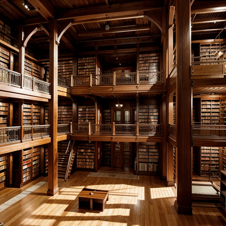 architecture, wood, library, Book, 