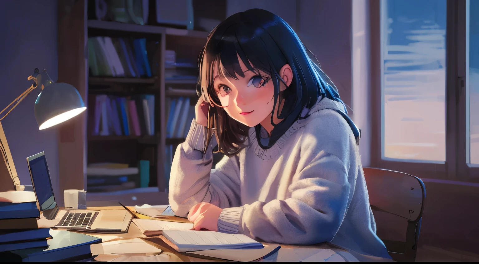 an cute and beautiful girl