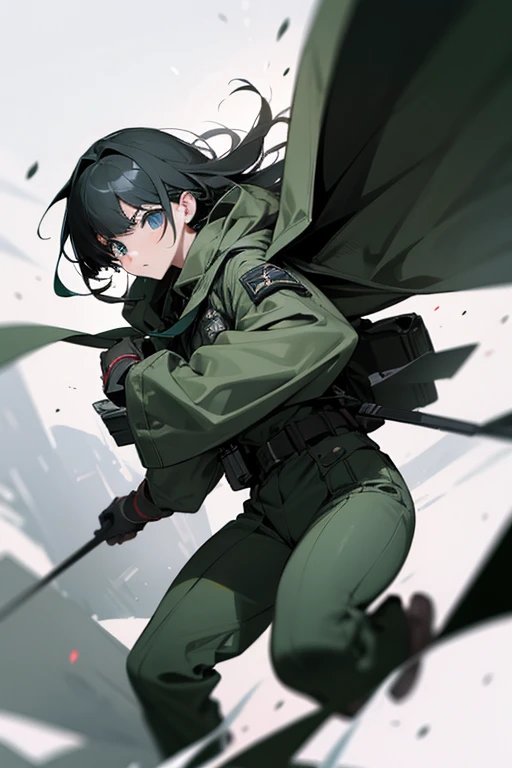 panicked look、Combat clothing、cool、3×3