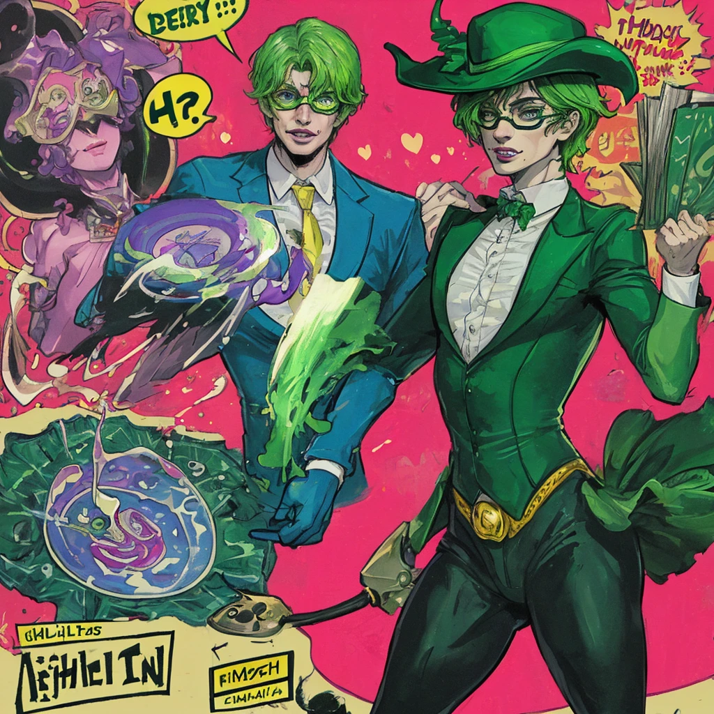 The riddler comic