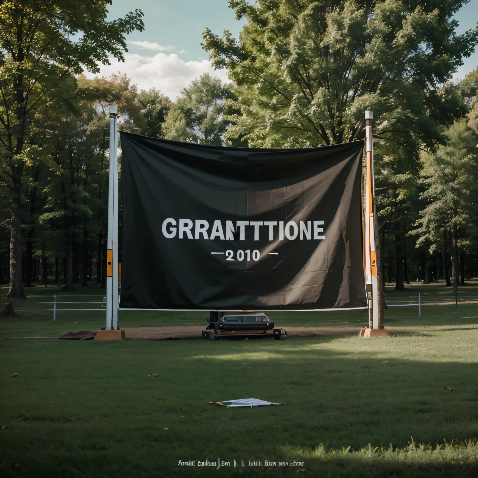 Create a graduation banner for Terezija without people on it in Lawyer Stihl 
