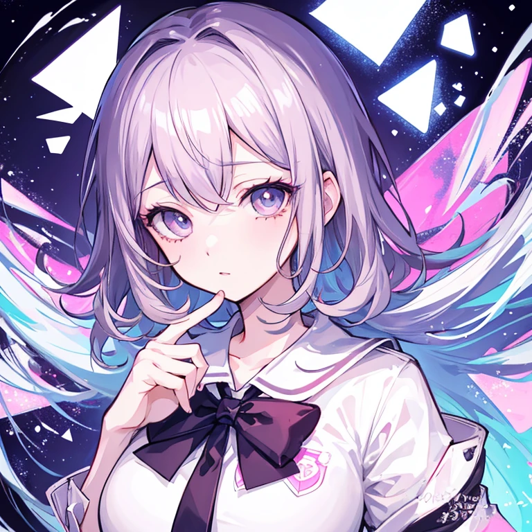 ((tmasterpiece:1.4,Best quality at best))+,(hyper-detailing)+,(Ultra-detailed eyes)+,Chiaki nanami,Danganronpa