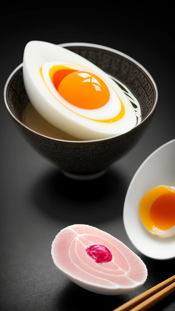 A large portion of ramen noodles and a soft-boiled egg, 1 slice of boiled ham,
((Food bars))
(still life), Japanese autumn, Cherry blossoms, Rock Garden, Bonsai Tooth, haze, high detail, Super detailed, Intricate details, fine details, Super detailed, cinematic, surreal,
Hyperrealistic Soft Light, studio lighting, Diffuse soft light, Shallow depth of field, sharp focus bokeh,
Ray tracing, subsurface scattering, Diffuse soft light,
Super detailed, (Intricate details, fine details, Super detailed), cinematic, surreal