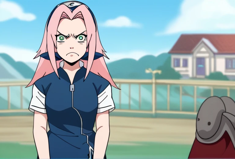 a result_9, a result_8_higher, a result_7_higher, a result_6_higher, a result_5_higher, a result_4_higher, break, source_Anime,
1girl, Haruno Sakura, Pink hair, long hair, green eyes, Red qipao, angry,
IncrsPunchMeme, Incoming punch, the sky is blue, meadow
