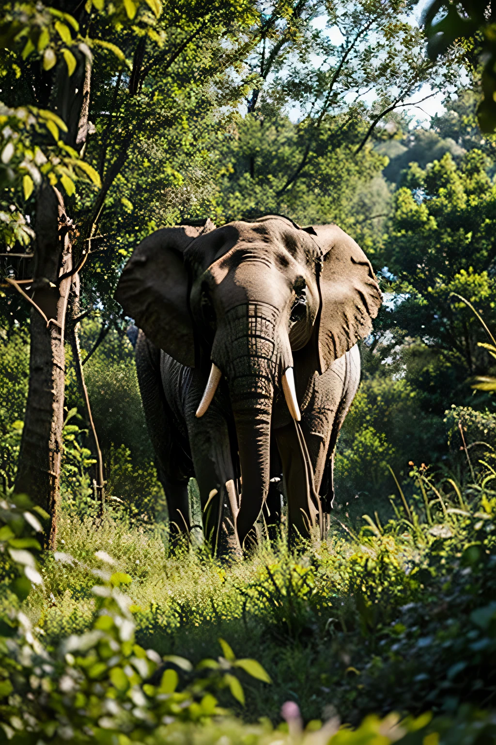 Using traps to capture elephants is one of the important tools for hunting elephants.,Through clever placement and bait,We can successfully capture elephants。